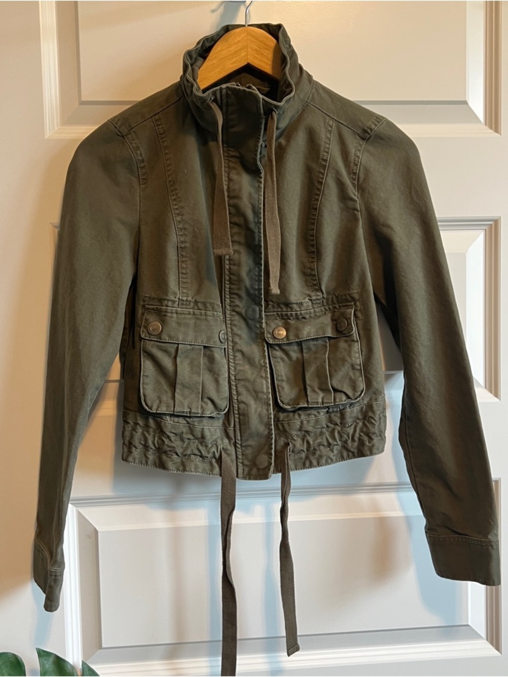 AEROPOSTALE Military Olive Green Jacket XS